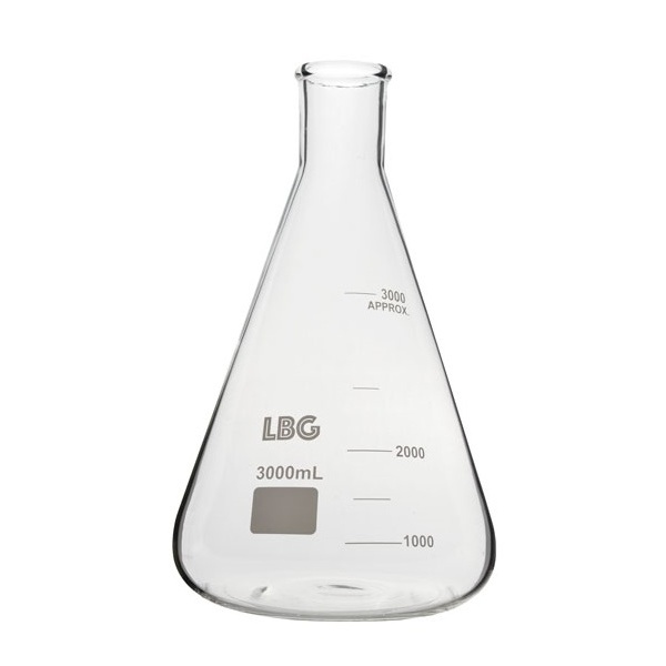 Pahar Erlenmayer cu gat ingust - 500 ml