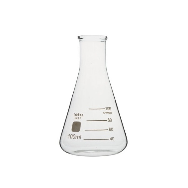 Pahar Erlenmayer cu gat ingust - 3000 ml