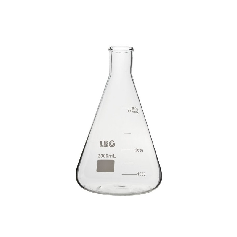 Pahar Erlenmayer cu gat ingust - 5000 ml