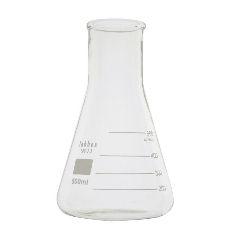 Pahar Erlenmayer cu gat larg - 2000 ml