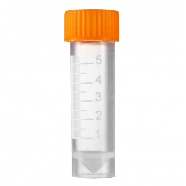 Criotub gradat, dop cu filet exterior 5 ml - 200 buc