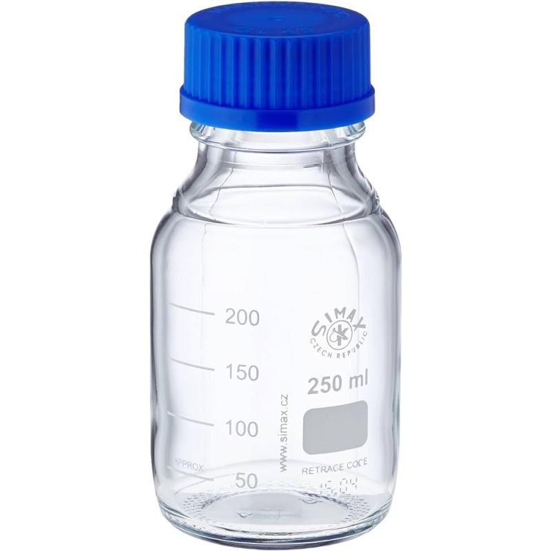 Sticla de laborator autoclavabila cu capac - ISO 4796 - 250 ml 2