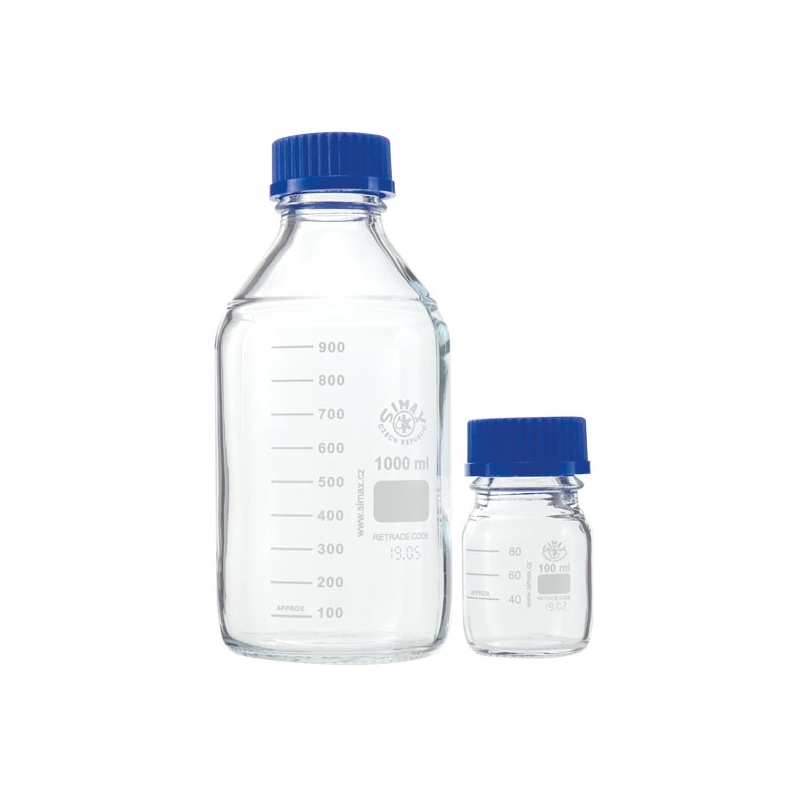 Sticla de laborator autoclavabila cu capac - ISO 4796 - 2000 ml 2
