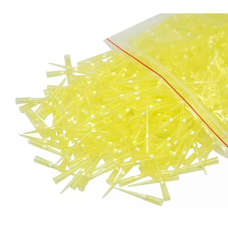 Varfuri galbene 0-200 ul, tip Gilson - MASTERLAB - 1000 buc 2