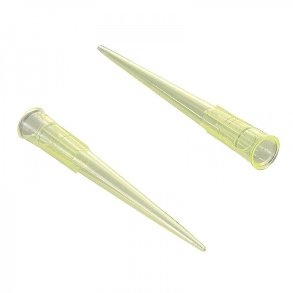 Varfuri galbene 0-200 ul, tip Gilson - MASTERLAB - 1000 buc