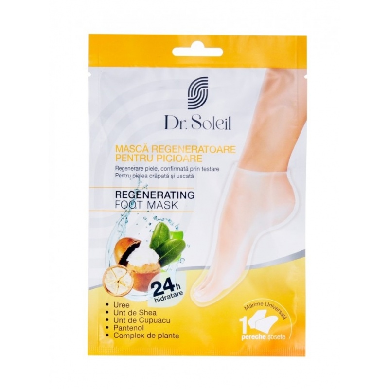 Masca regeneratoare pentru picioare Dr. Soleil - 1 pereche