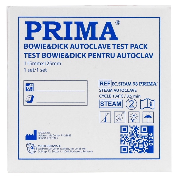 Indicator sterilizare (etanseizare) Bowie Dick