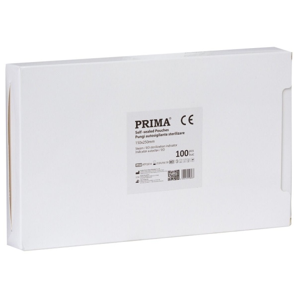 Pungi sterilizare autosigilante autoclav - 150 x 250 mm - 100 buc