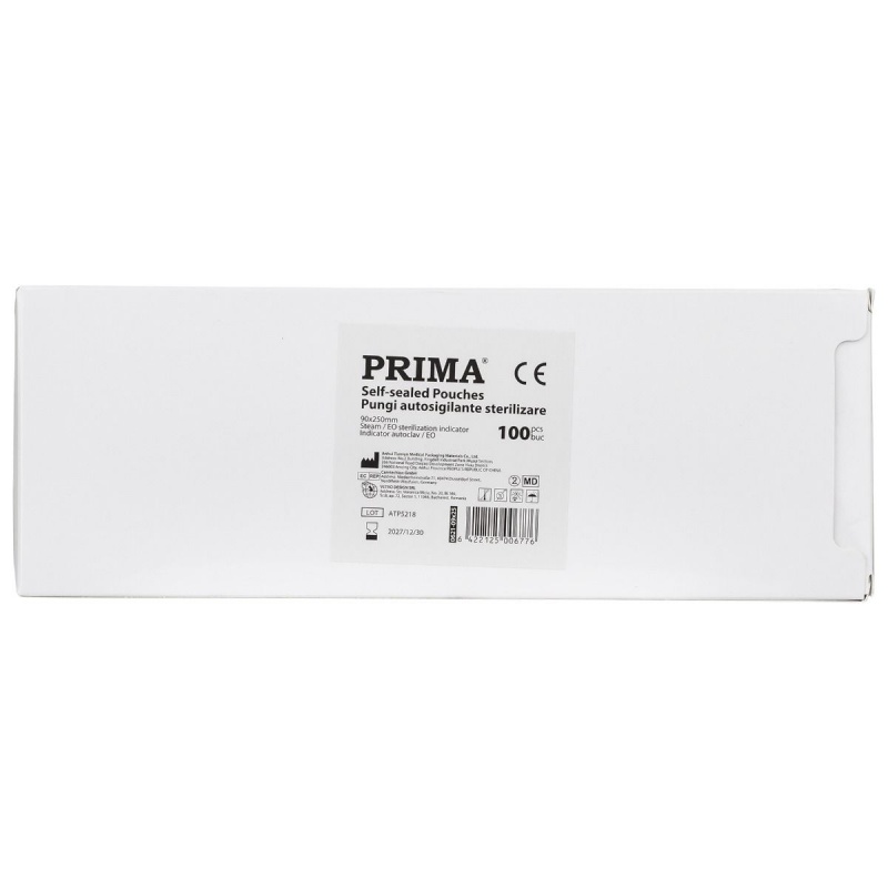 Pungi sterilizare autosigilante autoclav - 90 x 250 mm - 100 buc 2