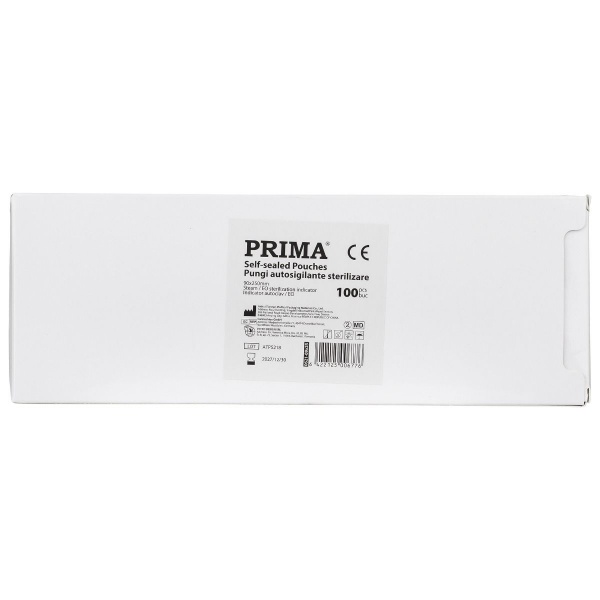 Pungi sterilizare autosigilante autoclav - 90 x 250 mm - 100 buc