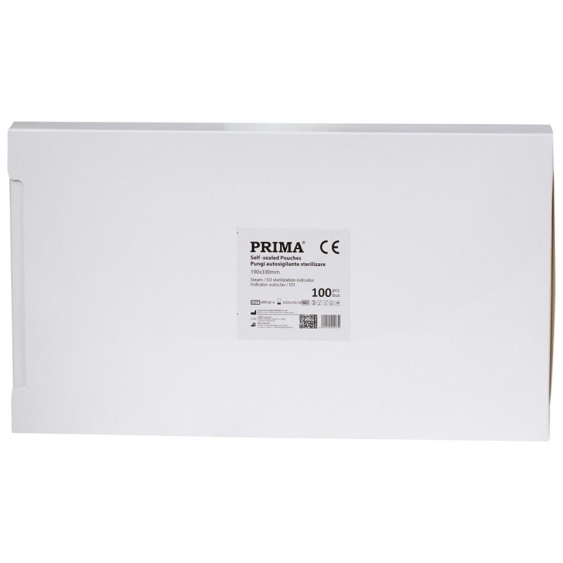 Pungi sterilizare autosigilante autoclav - 190 x 330 mm - 100 buc