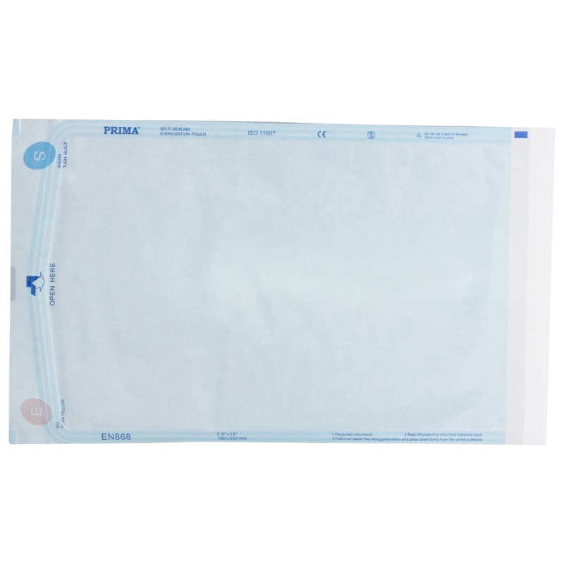 Pungi sterilizare autosigilante autoclav - 190 x 330 mm - 100 buc