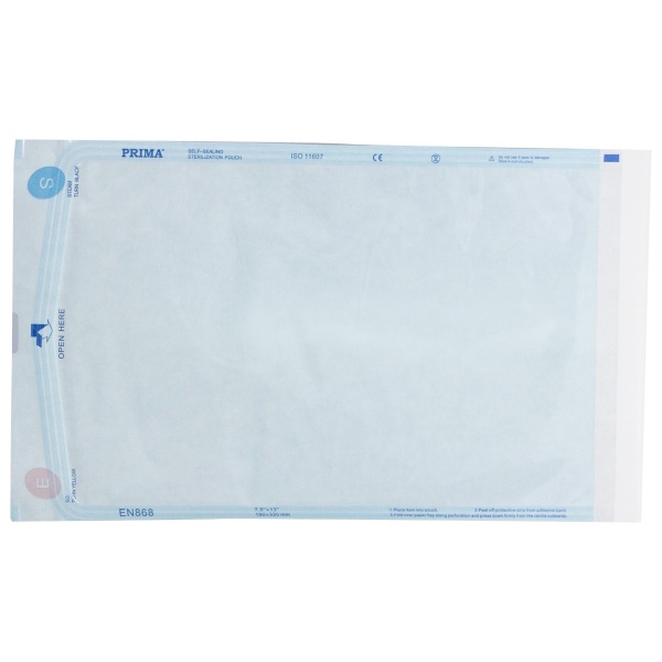 Pungi sterilizare autosigilante autoclav - 190 x 330 mm - 100 buc