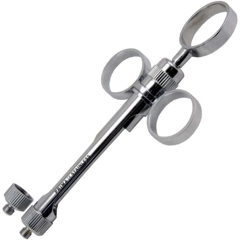 Seringa Pentru Anestezie, Otel-Inox, cu 2 Varfuri