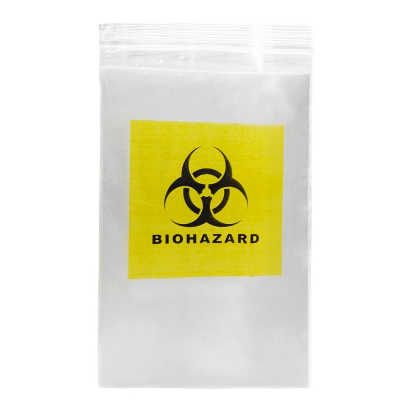 Pungi pentru transport probe cito-histologice - 14.5 x 23 cm - 100 buc