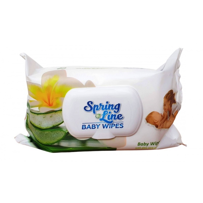 Servetele Umede Baby Wipes cu Aloe Vera - 72 buc