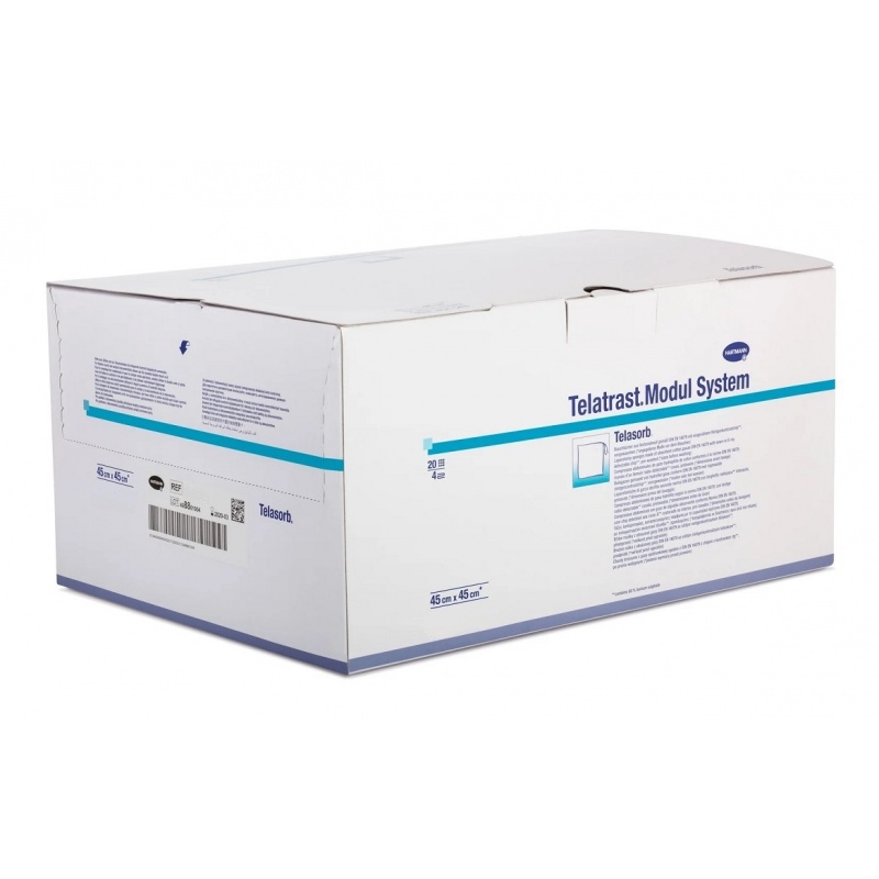 Telasorb - Lavete chirurgicale ne-sterile din tifon cu cip radioopac - 45 x 45 cm - 5 buc 2