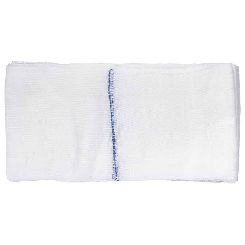 Comprese tifon nesterile cu Fir Radiologic 10 x 15 cm - 8 straturi - 100 buc 2