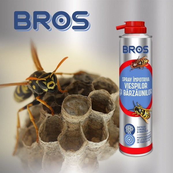 Bros - Spray impotriva viespilor si barzaunilor - 300 ml