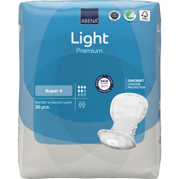 Abena Light Super 4 - Absorbante anatomice - 30 buc