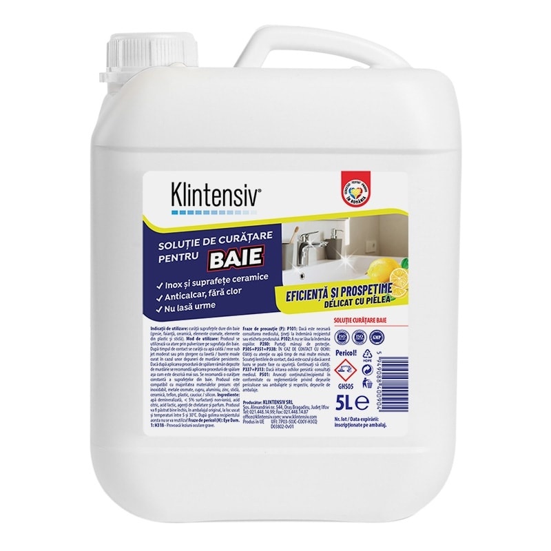 Solutie Curatare Baie Klintensiv - 5 litri