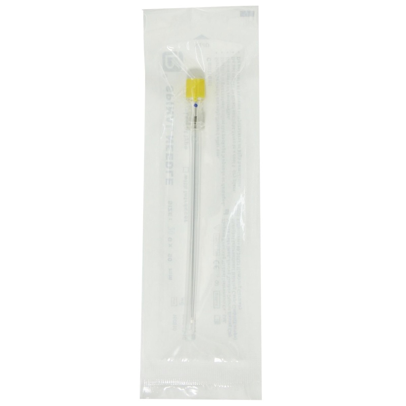 Ace spinale tip Quincke pentru punctii si anestezii - 20G - GALBEN - 50 buc 2