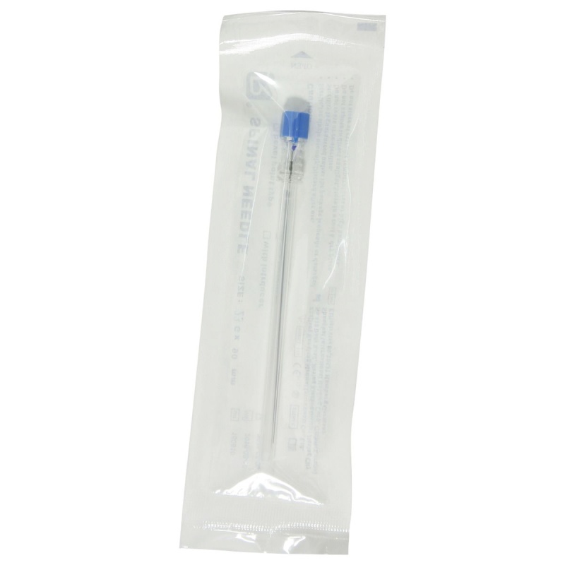 Ace spinale tip Quincke pentru punctii si anestezii - 23G - ALBASTRU - 50 buc 2