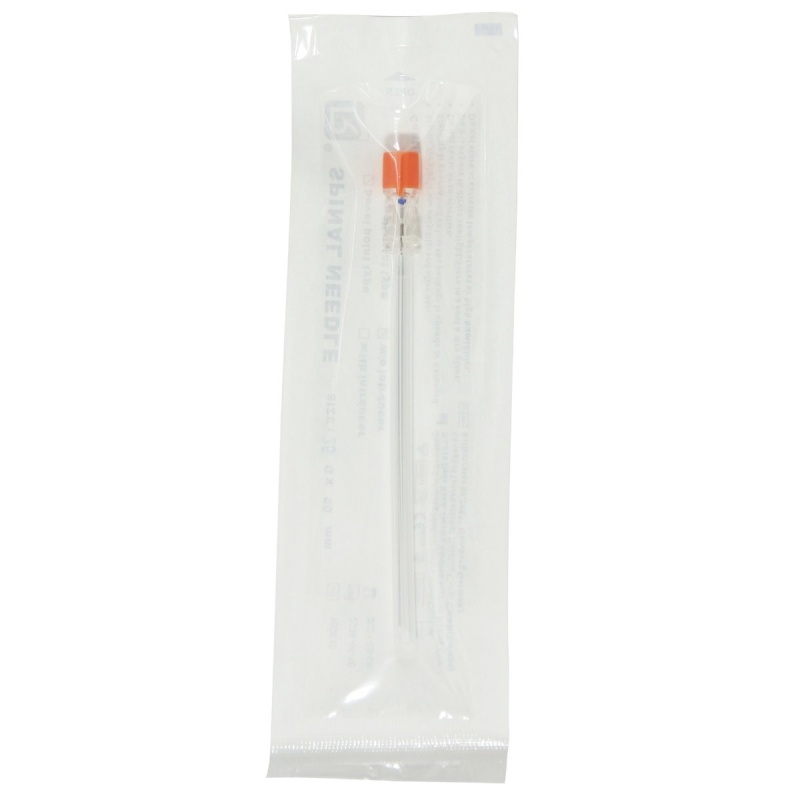 Ace spinale tip Quincke pentru punctii si anestezii - 25G - PORTOCALIU - 50 buc 2