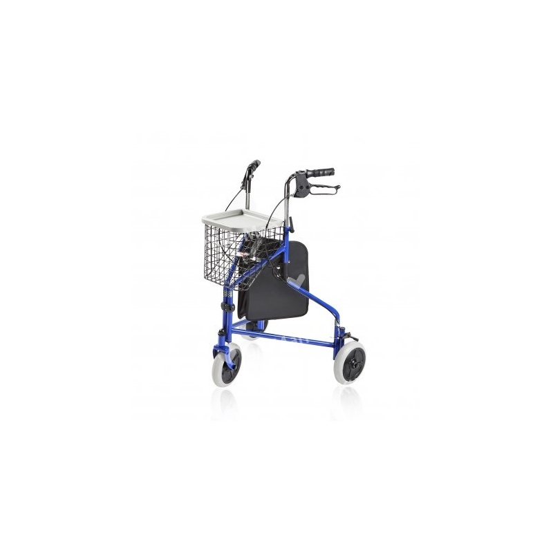 Rolator pliabil ajustabil cu 3 roti Kid-Man
