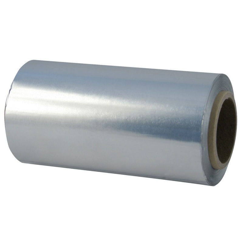 Folie aluminiu pentru coafor - 12 cm x 75 m