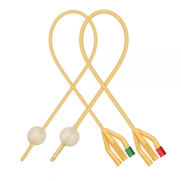 Sonde Foley cu 3 cai, cu balon - 22 FR - 10 buc