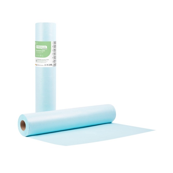 Rola Cearceaf impermeabila - 50 cm x 50 m - ALBASTRA