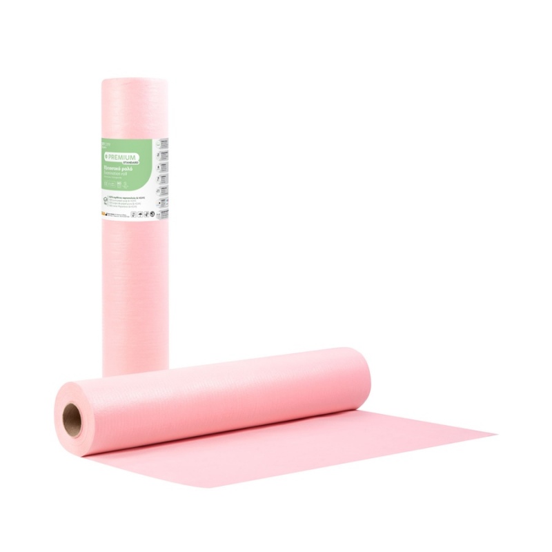 Rola Cearceaf impermeabila - 58 cm x 50 m - ROZ