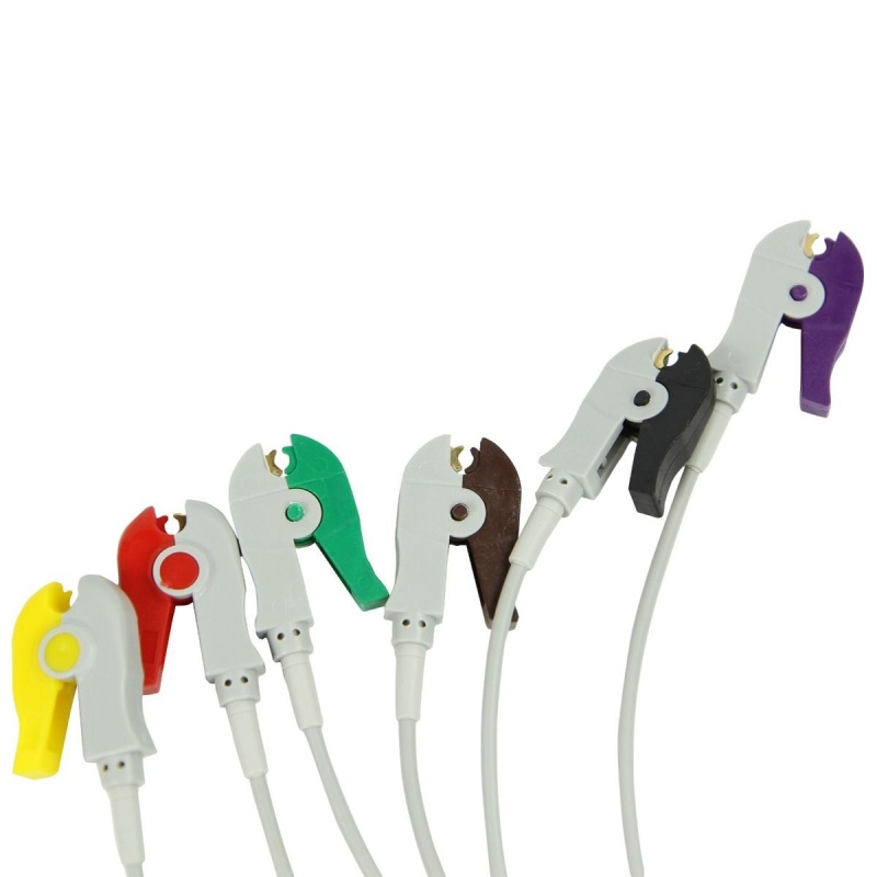 Cablu pentru Defibrilator Corpuls 3 ECG/EKG cu 6 fire 2