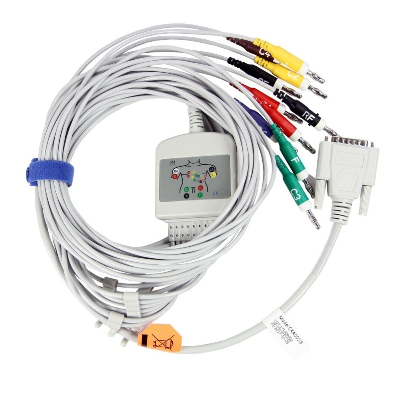 Cablu ECG/EKG Electrocardiograf EDAN SE 600 cu 10 fire