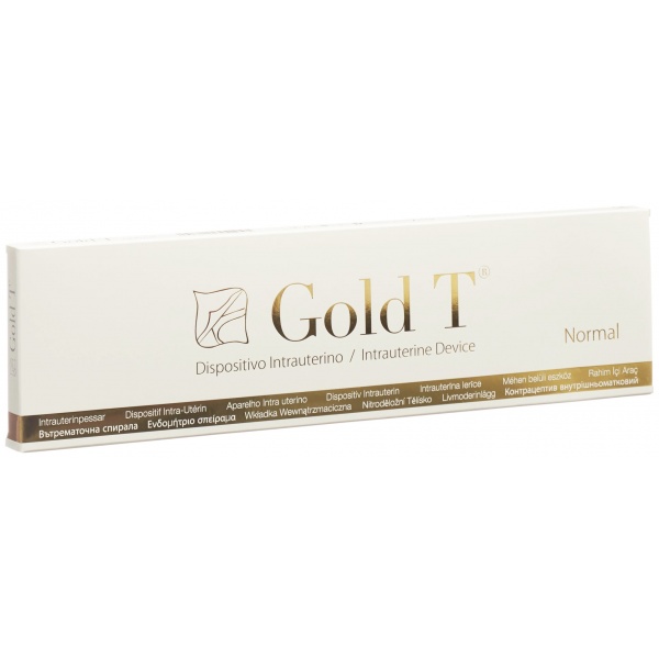 Sterilet cu fir de Aur Eurogine Gold T® - M-Normal