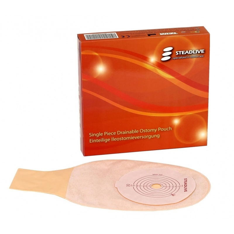Pungi Colostomie cu evacuare Steadlive 70 mm - 24 bucati 2