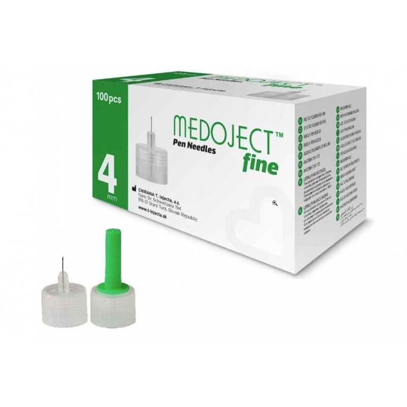 Ac tip PEN pentru insulina - 32G x 4 mm - 100 buc
