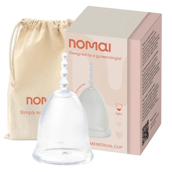 Cupa Menstruala Nomai - Transparenta - Marime M