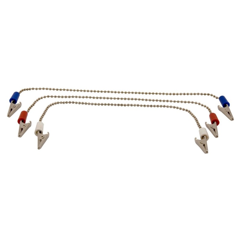 Lant metalic pentru bavete - 42 cm