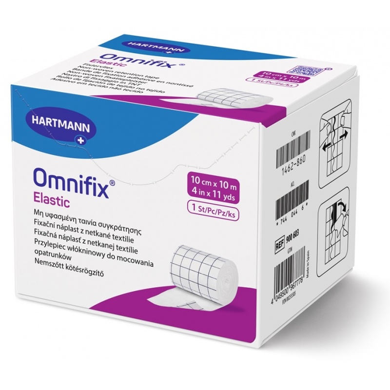Omnifix - Banda adeziva pe suport netesut - 10 cm x 10 m