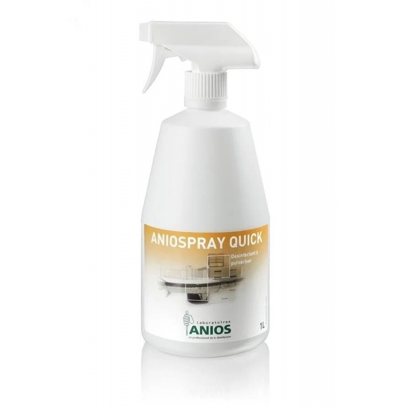 Aniospray Quick - Dezinfectant suprafete si aparatura - 1 litru 2