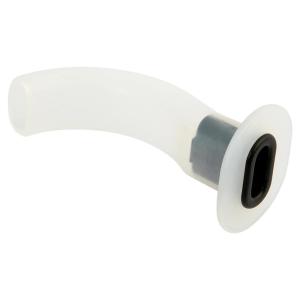 Pipa respiratie tip Guedel - Negru - Nr. 0 - 6 cm