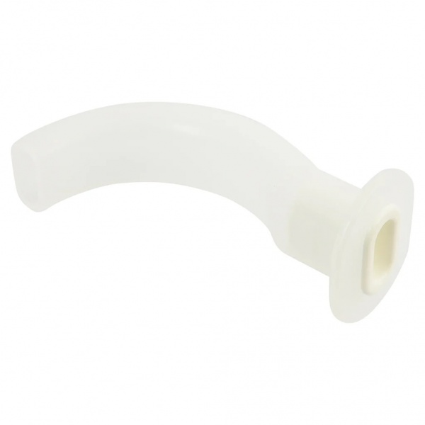 Pipa respiratie tip Guedel - Alb - Nr. 1 - 7 cm