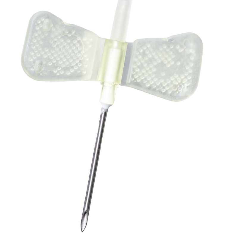 Microperfuzoare, fluturasi PRIMA - 19G - Galben - 100 buc 2