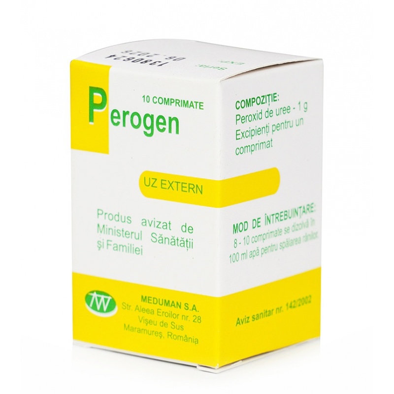 Perogen - dezinfectant plagi - 10 tablete 2