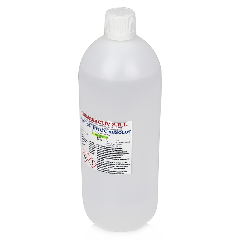 Alcool Etilic Absolut - 99.5 % PA - 1 litru 2