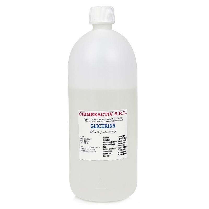 Glicerina - 99.5% - PA - 1 kg