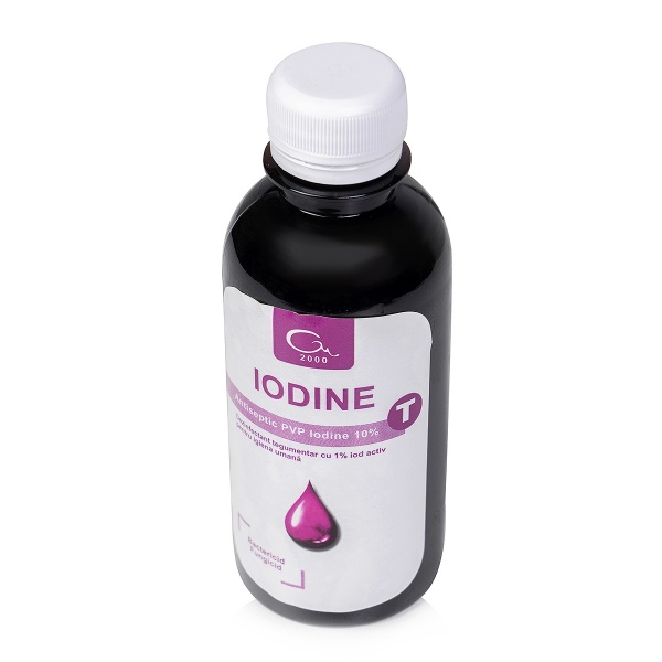 Iodine T - Dezinfectant tegumente pe baza de iod - 200 ml