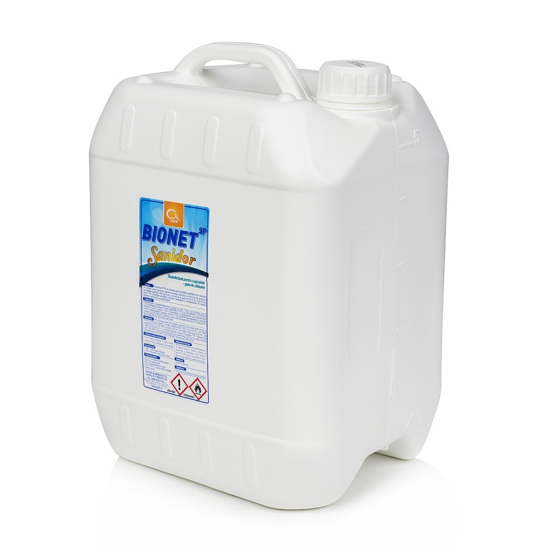 Bionet Sanidor - Dezinfectant de contact gata preparat - 5 litri 2